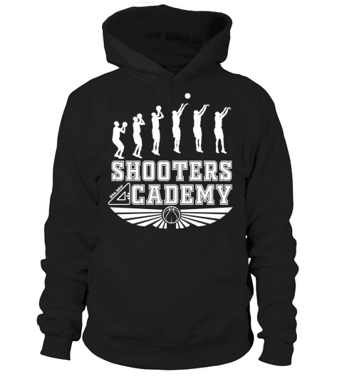 SPORTS - Basketball - Shooters Academy White Hoodie Unisex