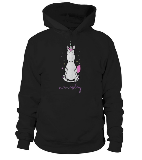 Unicorn Yoga Namaslay Hoodie Unisex