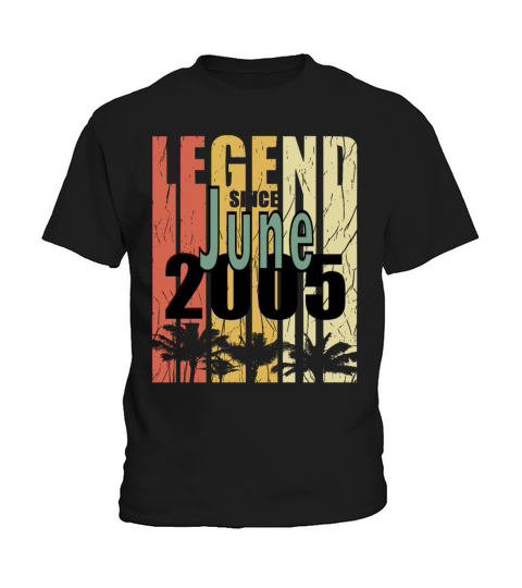 2005 vintage born in June gift Kids T-Shirt