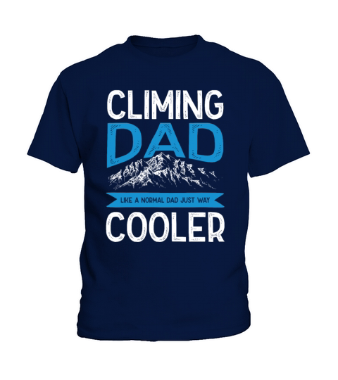 climbing dad Kids T-Shirt