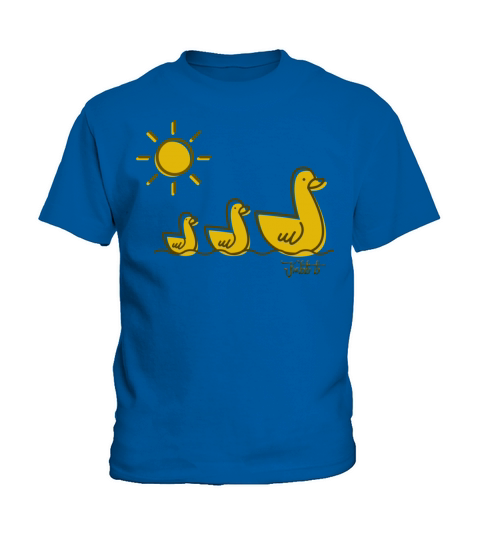 Duck family design Kids T-Shirt