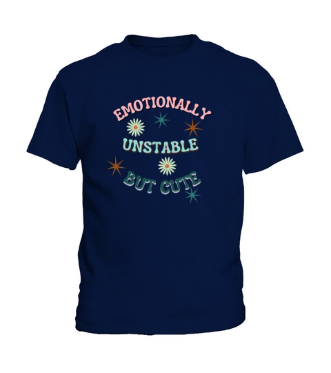 emotionally unstable but cute Kids T-Shirt