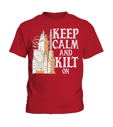 How To Wear The Kilt Design For A Tartan Kilt Guy Kids T-Shirt