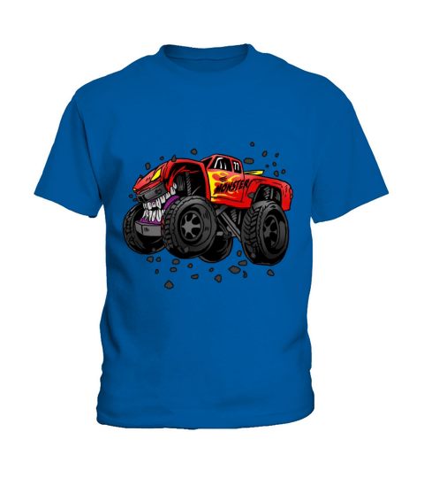 Monster Truck Cool Motor Sports Trucker Gift Idea Kids T-Shirt