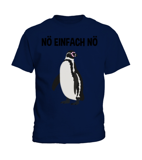 Penguin Nope Just Nope Funny Quote Gift Kids T-Shirt