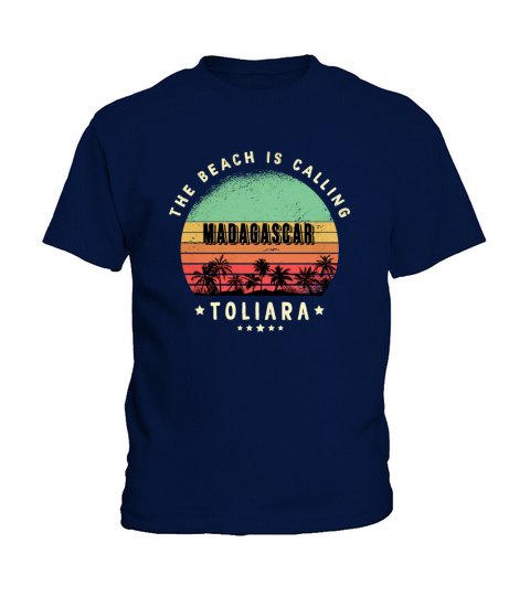 Toliara Madagascar beach design Kids T-Shirt