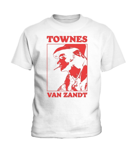 Townes Van Zandt shirt Kids T-Shirt