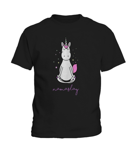 Unicorn Yoga Namaslay Kids T-Shirt