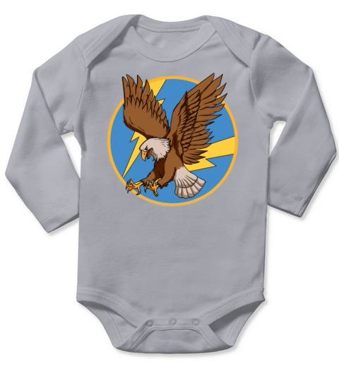 342nd Fighter Group Squadron Patch WWII 342ndww2 h Long Sleeve Baby One-Piece