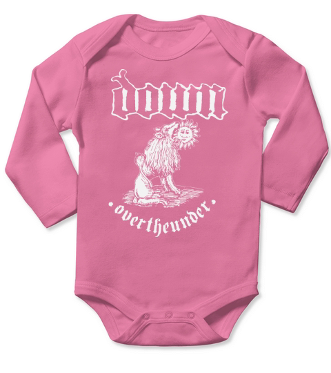Down Band Tshirt Long Sleeve Baby One-Piece