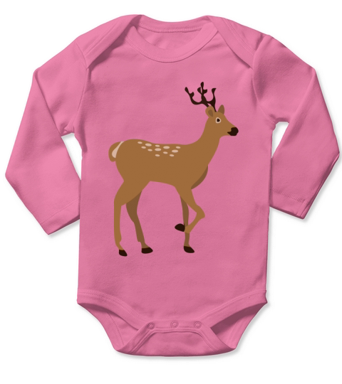 Forest animal(15) Long Sleeve Baby One-Piece