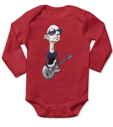 joe satriani Long Sleeve Baby One-Piece