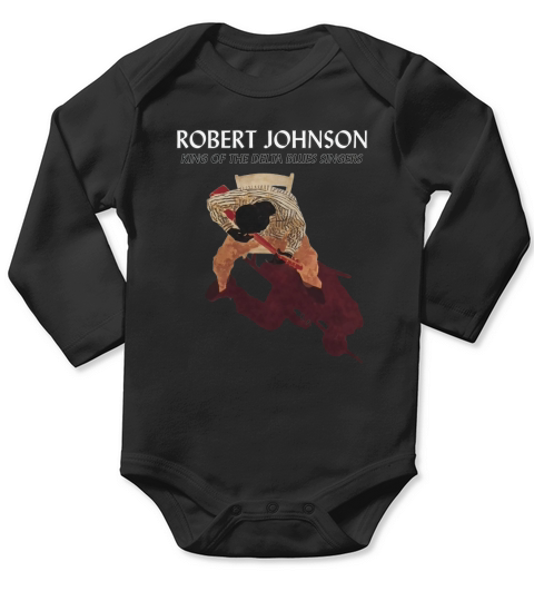RJ - King of the Delta Blues Singers Long Sleeve Baby One-Piece