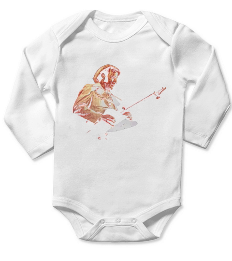 Stephen Stills Fan Long Sleeve Baby One-Piece