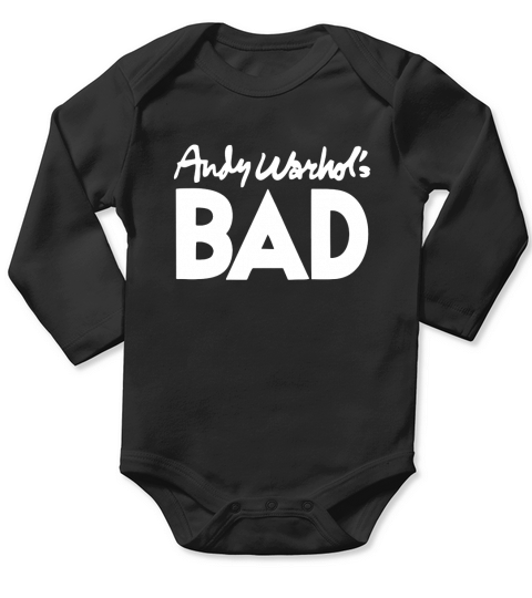 T-shirt BAD d&#39;Andy Warhol_1 Long Sleeve Baby One-Piece