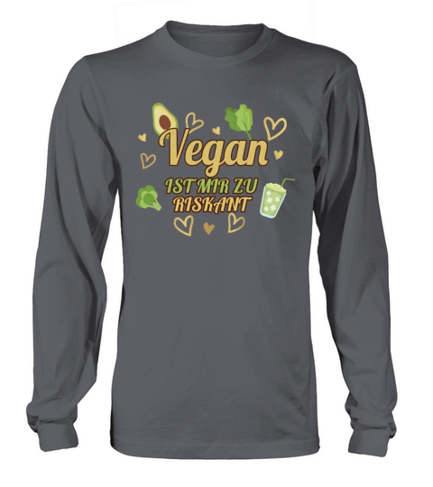 Avocado Vegetable Vegetarian Too Risky Me Vegan Long sleeved Unisex