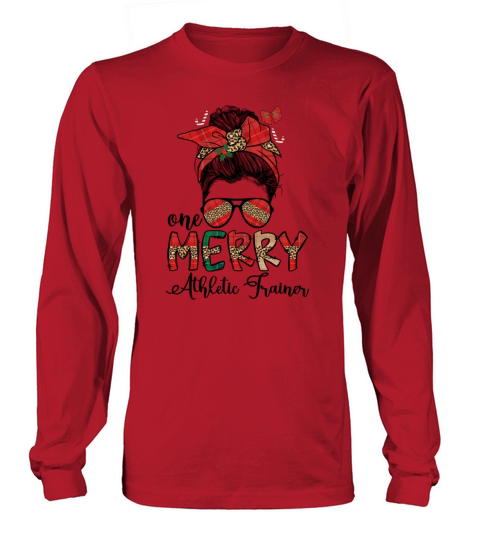 Certified Athletic Trainer Christmas AT Xmas Gifts Long sleeved Unisex