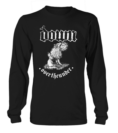 Down Band Tshirt Long sleeved Unisex