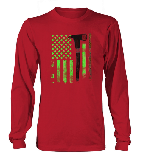 IRISH FIREFIGHTER ST. PATRICKS DAY TRIB Tshirt Long sleeved Unisex