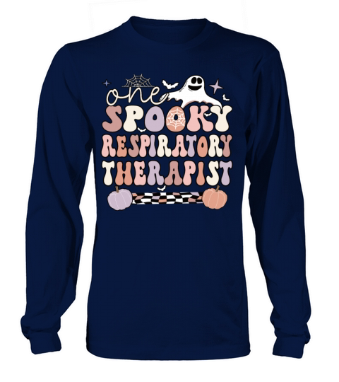 Respiratory Therapist Gifts RT Therapy Halloween Long sleeved Unisex