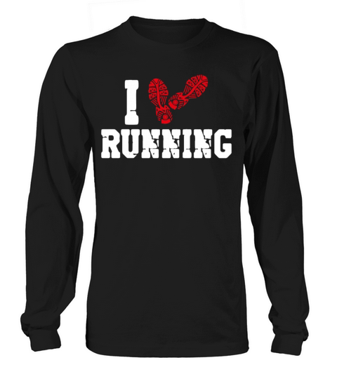 Running Runner Half Marathon Heart Long sleeved Unisex
