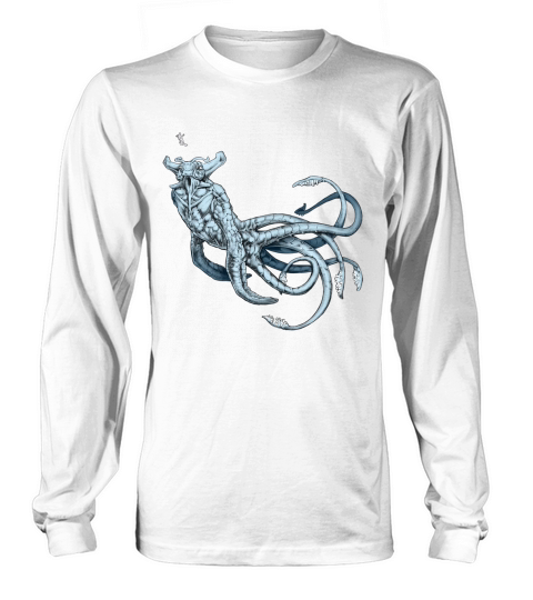 SEA EMPEROR TRANSPARENT SUBNAUTICA UNDERWATER FISH Long sleeved Unisex
