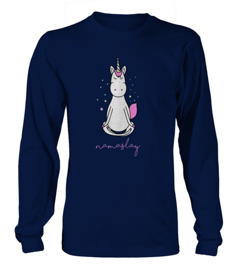Unicorn Yoga Namaslay Long sleeved Unisex