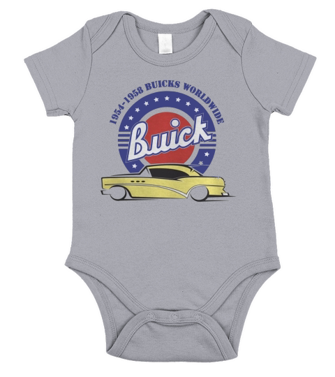 1954 Buick for 1954 1958 BWC Short Sleeve Baby One-Piece