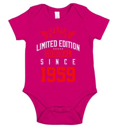 1959 limited edition Short Sleeve Baby One-Piece