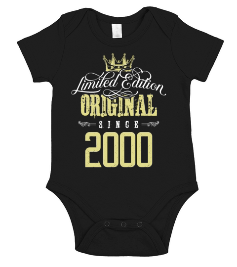2000 limited edition Short Sleeve Baby One-Piece