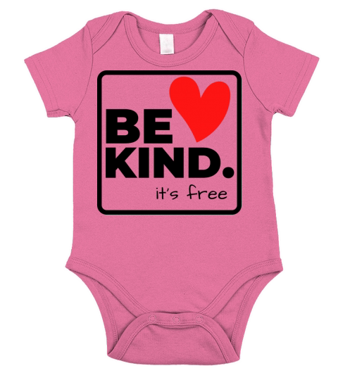 Be Kind Short Sleeve Baby One-Piece