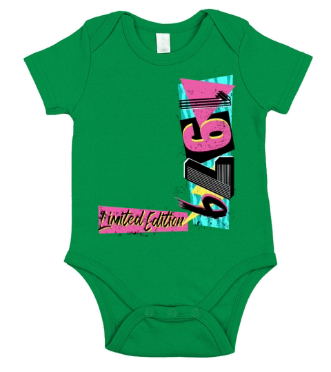 Birth year 1979 Birthday 80s 90s Limited Edition Short Sleeve Baby One-Piece