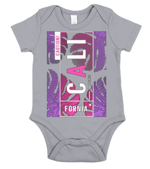 California State Souvenir The Golden State Short Sleeve Baby One-Piece