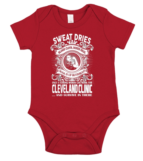CLEVELAND CLINIC (7) Short Sleeve Baby One-Piece