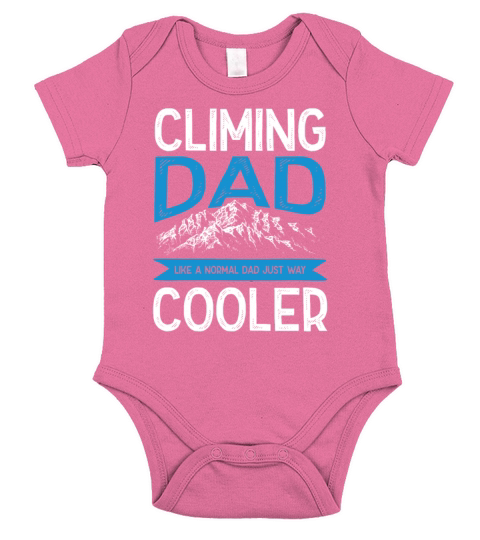 climbing dad Short Sleeve Baby One-Piece