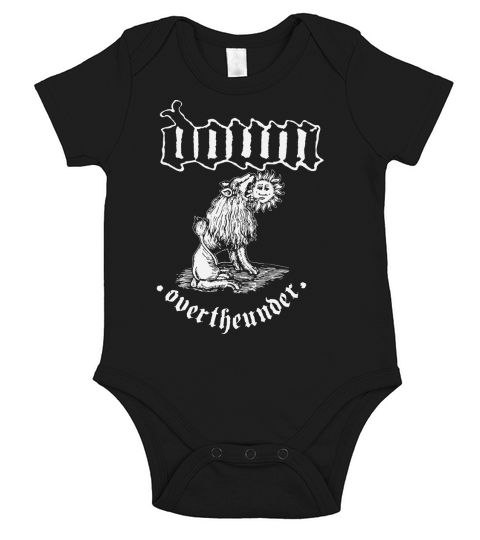 Down Band Tshirt Short Sleeve Baby One-Piece