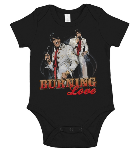 Elvis Presley Short Sleeve Baby One-Piece