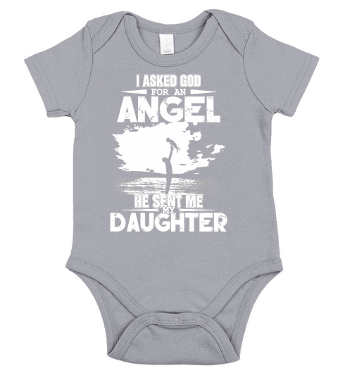 Father and daughter Short Sleeve Baby One-Piece