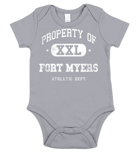 Fort Myers XXL Property of Athletic Department Short Sleeve Baby One-Piece