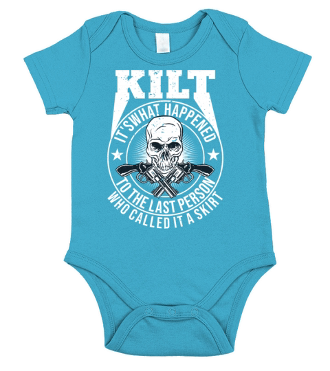 How To Wear The Kilt Design For A Tartan Kilt Guy Short Sleeve Baby One-Piece