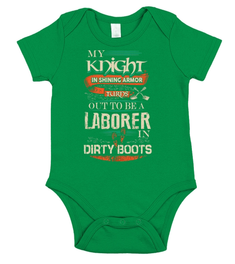 I love my laborer Short Sleeve Baby One-Piece
