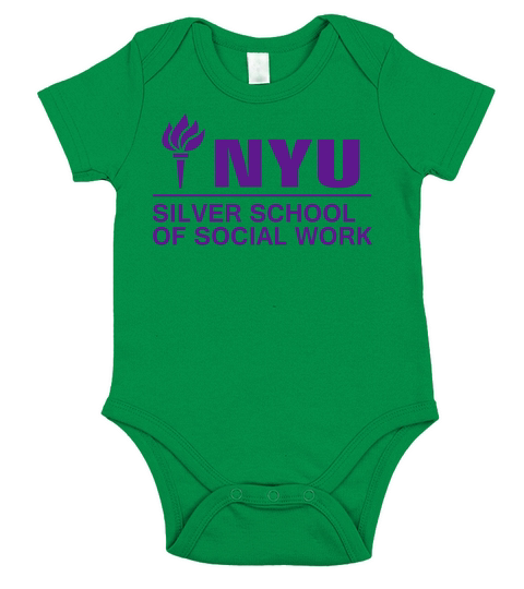 New York University School of Social Work. Short Sleeve Baby One-Piece