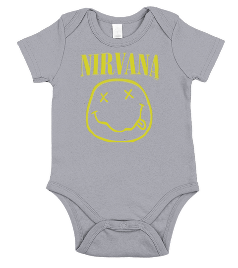 nirvana t shirts Short Sleeve Baby One-Piece