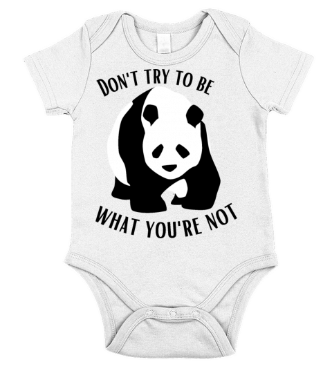 Panda Cute Short Sleeve Baby One-Piece