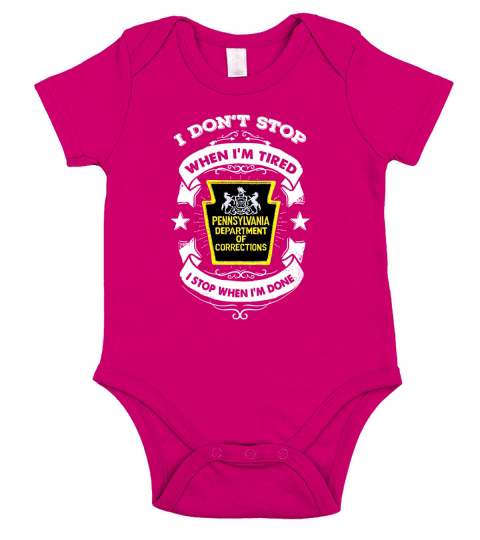 Pennsylvania Department of Corrections Short Sleeve Baby One-Piece