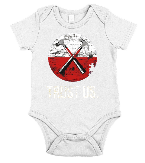 PINK FLOYD TRUST US WORN Short Sleeve Baby One-Piece