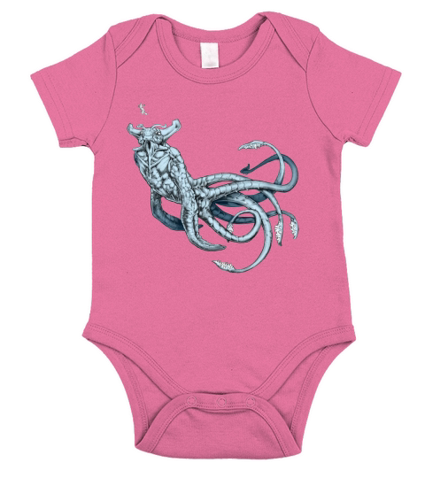 SEA EMPEROR TRANSPARENT SUBNAUTICA UNDERWATER FISH Short Sleeve Baby One-Piece