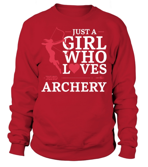 Archery Bow Archer Girl Vintage Sweatshirt Unisex