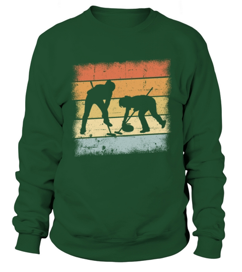 Curling Retro Sweatshirt Unisex