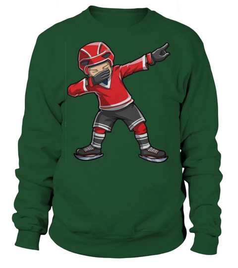 Dabbing Ice Hockey T Shirt Funny Dab Squad Boys Kids Gifts copy Sweatshirt Unisex